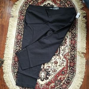 🔆NWT🔆 Dressbarn Ankle Pants with Stud Detail